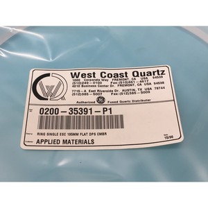 AMAT 0200-35391 RING SINGLE ESC 195MM FLAT DPS - Equipo y piezas de semiconductores de confianza de la marca global Trusted Global Legacy - Product Image 3