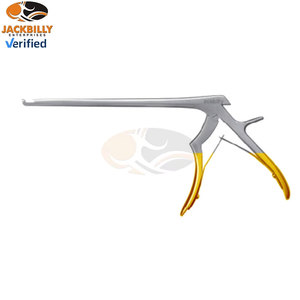JACKBILLY Rongeur chirurgical orthopédique manuel à 90 degrés, 6 mm de largeur de coupure, en acier inoxydable, pour plaque fine, Spurling Kerrison - Product Image 3