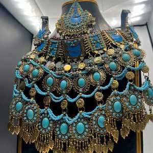 เครื่องประดับ afghan แบบวินเทจใส่สบายชุดเครื่องประดับแฟชั่น kuchi ขายดีในราคาที่เหมาะสม - Product Image 2