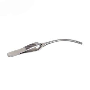 Pince microscopique courbée Astrin Surgical Bulldog Cross Action Diethrich en acier inoxydable, instrument manuel pour chirurgie cardiaque, certifié CE - Product Image 3
