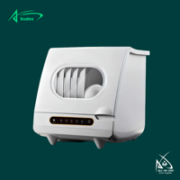 Sudex Y524 Mesin Pencuci Piring Elektrik Otomatis Portable Plastik Pintar Mini Kapasitas 4 Set 1200W Suhu Tinggi
