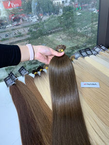 Extensiones de Cabello Humano Virgen 100% Natural, Liso, con Punta Plana, de la Empresa Nasa, Precio de Fábrica, Adecuado para el Año Nuevo Lunar - Product Image 6