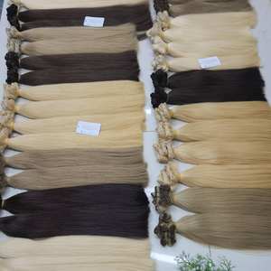 100% cheveux humains vietnamiens trame droite Extension de cheveux Double dessiné sans enchevêtrement usine prix de gros - Product Image 5