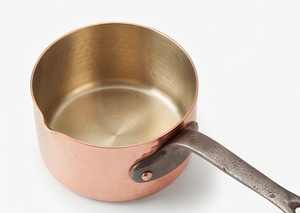 Fabulous Design Matte Rose Gold Polish Copper <b>Sauce</b> Pan With Metal Handle Kitchenware For Hotels And Restaurants Use - Product Image 2