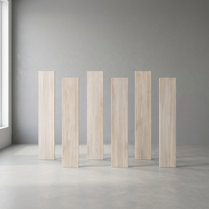 Azulejos de baño de porcelana de cerámica de fabricantes de fábrica de Shandong, tablones de tira de madera de 20x120cm, azulejo de suelo de 200x1200mm - Product Image 6