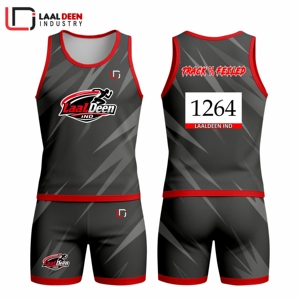 Ropa de Entrenamiento Profesional para Correr, Unisex, para Atletismo, Traje para Correr, Uniforme de Atletismo - Product Image 3