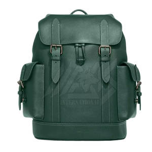 Mochila de Cuero Personalizada de Alta Calidad, a la Moda, Impermeable, en Oferta Online - Product Image 1