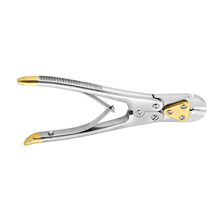 Coupe-épingles orthopédique à double action, instrument chirurgical robuste pour la fixation osseuse et l'élimination des épingles métalliques, conforme ISO13485 - Product Image 2
