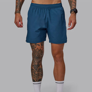 Pantalones Cortos Cargo para Hombre, Corte Ajustado, Largura Media, Sólidos, Ligeros, Transpirables, de Secado Rápido, para Verano, Casuales, para Gimnasio y Entrenamiento - Product Image 1