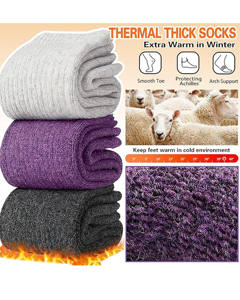 ถุงเท้าชุดสูทผู้ชายเนื้อนุ่มระบายอากาศได้ดี ให้ความสบาย ยืดหยุ่น ทนทาน แห้งเร็ว ดีต่อสิ่งแวดล้อม ลายการ์ตูนสำหรับฤดูหนาว - Product Image 3