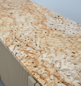 Credenza moderne en chêne massif à 4 portes en MDF Begie - Product Image 3