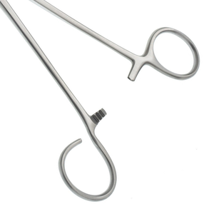 Pinzas de agarre Colvers Coakley para amígdalas, 7 1/2 pulgadas, rectas, de anillo abierto, de acero inoxidable, instrumento quirúrgico ORL - Product Image 6