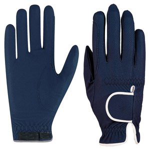Guantes de equitación antideslizantes de dedo completo hechos a medida, de cuero de alta calidad, con servicio OEM y ODM para cuatro estaciones. ¡Venta caliente! - Product Image 3