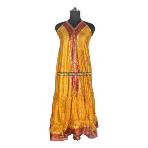 New Bohemian Unbranded Fashionable Women's Silk <b>Spaghetti</b> Maxi Dress Ladies Elegant Dinner Gown Sleeveless Evening Gowns Women's - Product Image 1