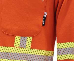 Vêtements de travail résistants au feu pour hommes, combinaisons de soudeur FR avec caractéristiques de sécurité, chemise ignifuge - Product Image 5