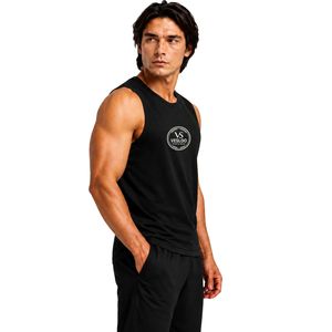 Débardeur de sport noir pour homme en coton, sans manches, pour entraînement, fitness, musculation, athlétisme, vêtement de sport - Product Image 5