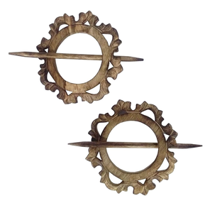 Modern Rope & Wood Curtain Tieback Hotels Room Curtain Tracks & Accessories Ticback Most Selling Sale - Product Image 2