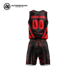 Conjunto de Camisetas y Pantalones Cortos de Baloncesto Personalizados para Hombre, Ropa Deportiva Transpirable de Poliéster, Fabricante de Uniformes de Baloncesto OEM ODM - Product Image 2