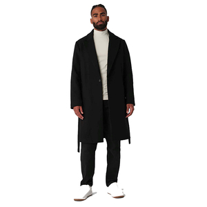 Factory Manufacture New Arrival Winter Wear Long <b>Coat</b> for Men Customized Logo Button Double Breasted Quick <b>Dry</b> Wholesale Men - Product Image 1
