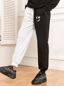 Men's Sweatpants Tapered Gym Running Workout Pants Cartoon Face Print Athletic Drawstring <b>Joggers</b> with Pockets - Product Image 3