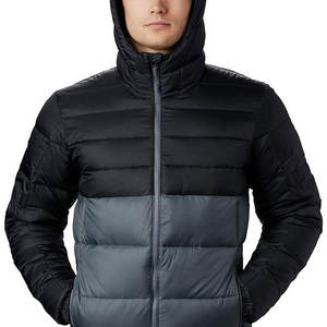 Custom Logo Canvas <b>Men</b> Puffer <b>Jacket</b> Winter <b>Warm</b> Quilted Breathable Quick Dry Lightweight Outdoor Sportswear Windbreaker - Product Image 3