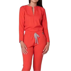 Wholesale Unisex Custom Logo Jogger Sets SPA Nursing Hospital Uniforms Medical <b>Scrubs</b> Women's Doctor <b>Scrubs</b> Uniforms - Product Image 3