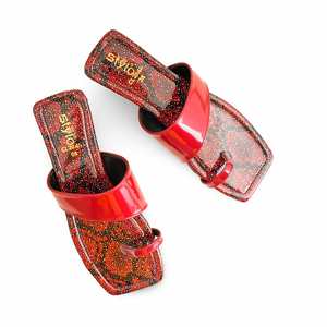 Sandalias de tacón informales marrón CL2048 - Product Image 1