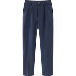 Chemise et pantalon d'uniforme scolaire en polyester/coton fabriqués en usine, vente en gros, design personnalisé gratuit pour filles et garçons - Product Image 1