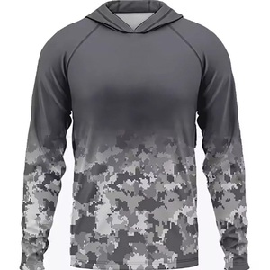 Sudaderas de Pesca Sublimadas Personalizadas al por Mayor, Fabricante OEM, Proveedor, Poliéster Interlock 180 GSM, Producción Personalizada al por Mayor - Product Image 1