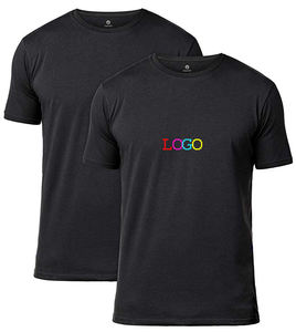 Camiseta de Hombre con Logotipo Personalizado, Talla Estadounidense, 95% Algodón, 5% Elastano, 180g, Estampado Liso, Talla Grande, Camiseta Gráfica, Camisetas Extra Grandes para Hombre - Product Image 6