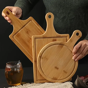 Premium Bamboo Chopping Board with Handle for Kitchen - BPA Free, EcoFriendly, AntiMicrobial Multi-Purpose Cutting Board - Product Image 6