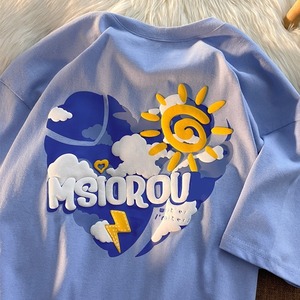 Camiseta Personalizada de Algodón de Alta Calidad con Estampado 3D para Hombre, Camiseta Personalizada al por Mayor con Calidad Premium - Product Image 2