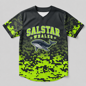 Camisetas de Béisbol Personalizadas de Alta Calidad al por Mayor, Camisetas de Moda Salstar, Uniformes de Béisbol con Logotipo OEM Baratos, Uniformes de Tendencia en Venta - Product Image 1