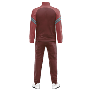 Survêtement rayé personnalisable, coupe classique, veste de survêtement sportive, haut zippé athlétique - Product Image 2