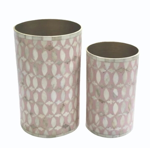 Vase à fleurs moderne de haute qualité, fait main, plaqué or, avec incrustation d'os, style côtier, pour plantes, idéal pour mariage et Ramadan - Product Image 3
