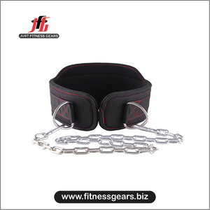 JUST FITNESS GEARS Cinturón de Levantamiento de Pesas de Neopreno de Alta Resistencia con Cadena, Transpirable, para Entrenamiento Personalizado en Gimnasio - Product Image 6