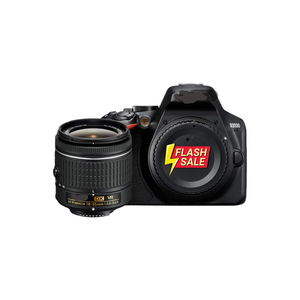 Digital Camera SD Card D3500 W/ AF-P DX NIKKOR 18-55mm f/3.5-5.6G Black - Product Image 2