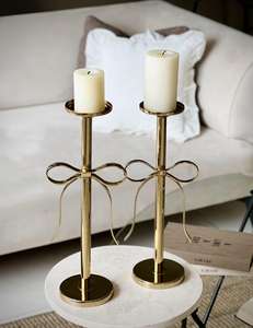 Candelabro Decorativo Ecológico Hecho a Mano de Hierro Resistente para Decoración del Hogar, Centro de Mesa para Bodas y Navidad - Product Image 3