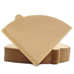 V Shape Disposable <b>Coffee</b> Filter Paper For Brewing 100% <b>Wood</b> Pulp Smooth Consistent Extraction - Product Image 6