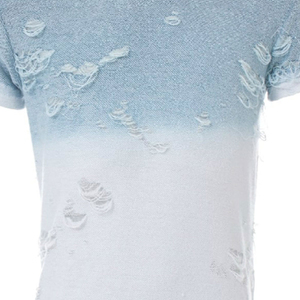 Camisetas de Hombre de Alta Calidad, Personalizadas, con Efecto Desgastado, Manga Corta, Corte Regular, Ecológicas, Transpirables, 100% Algodón - Product Image 6