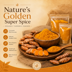 Cebollas de cúrcuma enteras |   Cúrcuma Premium Seca al Sol, Rica en Curcumina, para Cocinar, Especia de Calidad de Exportación, Paquete a Granel, Grado de Uso Diario - Product Image 6