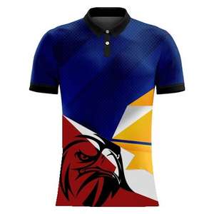 Camiseta Polo Deportiva de Golf para Hombre, Personalizada con Impresión o Bordado, de Alta Calidad, Transpirable, de Algodón y Poliéster, Económica, que Absorbe la Humedad - Product Image 1
