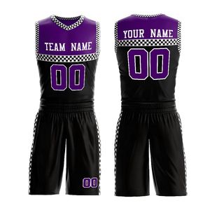 Uniformes de Baloncesto Reversibles 2026 de Gran Venta, Diseño Sólido con Estampado Técnico, Ropa Deportiva para Equipos, Servicio OEM ODM - Product Image 1