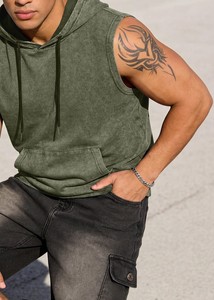 Haut de sport sans manches pour homme, léger, à séchage rapide, pour musculation et entraînement, vêtement de gym athlétique - Product Image 2