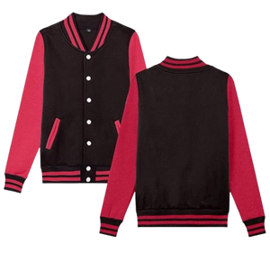 เสื้อแจ็คเก็ตเบสบอลแบบ Varsity สำหรับผู้ชายและผู้หญิงจาก SBEA IMPEX แจ็คเก็ต Letterman สไตล์ลำลอง แจ็คเก็ตกันลมน้ำหนักเบาสำหรับฤดูหนาว ผ้าแคนวาสบุด้วยผ้าฝ้าย - Product Image 6