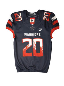 Spandex American Football Jersey Men Women Sweat Wicking Breathable Lightweight Custom Team Logo Number Low MOQ OEM Wholesale - Product Image 3