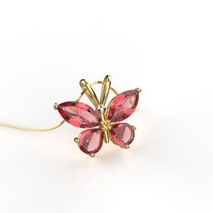 Colgante de Diamante en Oro Amarillo con Piedra Redonda de Corte Brillante, Estilo Clásico, Joyería Unisex - Product Image 2
