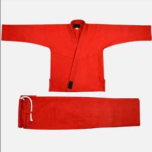 Kimono de BJJ vert olive pour homme, 100% coton, uniforme d'arts martiaux durable, coupe régulière, taille adulte, uniforme de karaté - Product Image 3