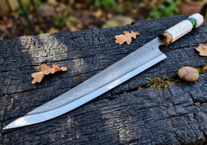 Cuchillos de Cocina LEGACY BLADES de Primera Calidad, Hechos a Mano con Acero al Carbono, Personalizados, de Acero Inoxidable, Afilados, Aptos para Lavavajillas, con Acabado de Alto Brillo - Product Image 5