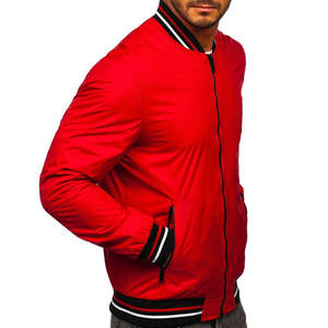 Chaqueta de Diseñador para Hombre, Talla Grande, Casual, Impermeable, Cortavientos, con Cuello Alto, Ligera, Estilo Bomber para Golf, Venta al Por Mayor - Product Image 4